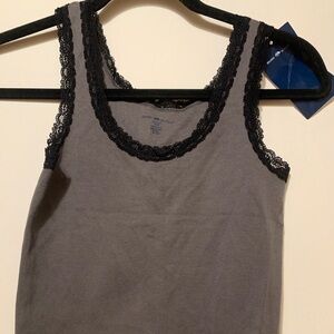 NWT Brandy Melville lace tank top girls 16